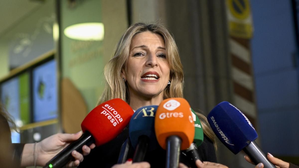 La vicepresidenta segunda y ministra de Trabajo, Yolanda Díaz.