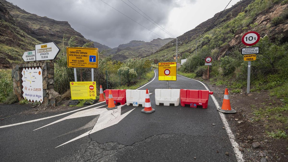 El Cabildo de Gran Canaria eleva la alerta a nivel 2 y pide la ayuda de la UME ante el impacto de las lluvias