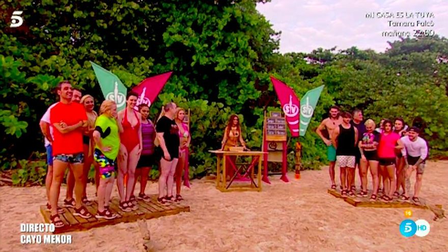 Los dos equipos de Supervivientes