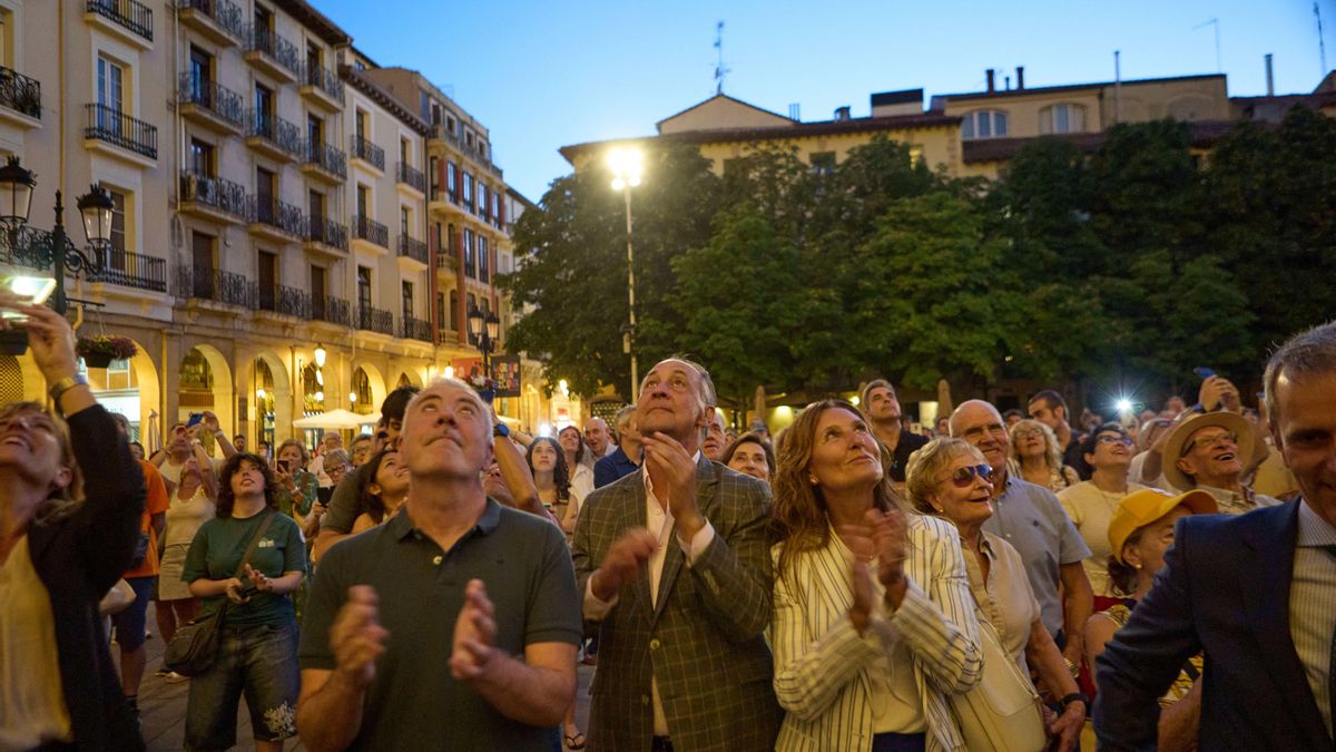 Inauguración de la nueva iluminación Concatedral La Redonda de Logroño