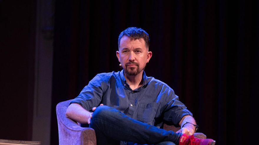 Archivo - El exvicepresidente del Gobierno, Pablo Iglesias, durante el encuentro bajo el título ‘Frenar a la extrema derecha’, en el Ateneo de Madrid, a 21 de mayo de 2026, en Madrid (España).