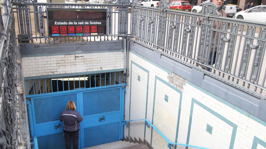 Los metrodelegados del subte se suman al paro nacional del próximo miércoles