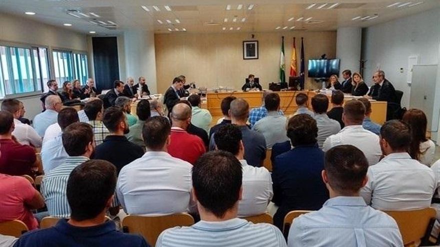 Juicio en 2018 de la filtración de los exámenes de oposiciones a la Policía Local.