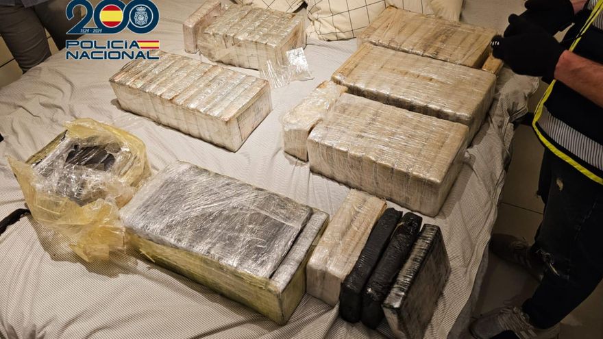 Incautado el mayor alijo de cocaína en Aragón: 95 kilos valorados en cerca de tres millones de euros