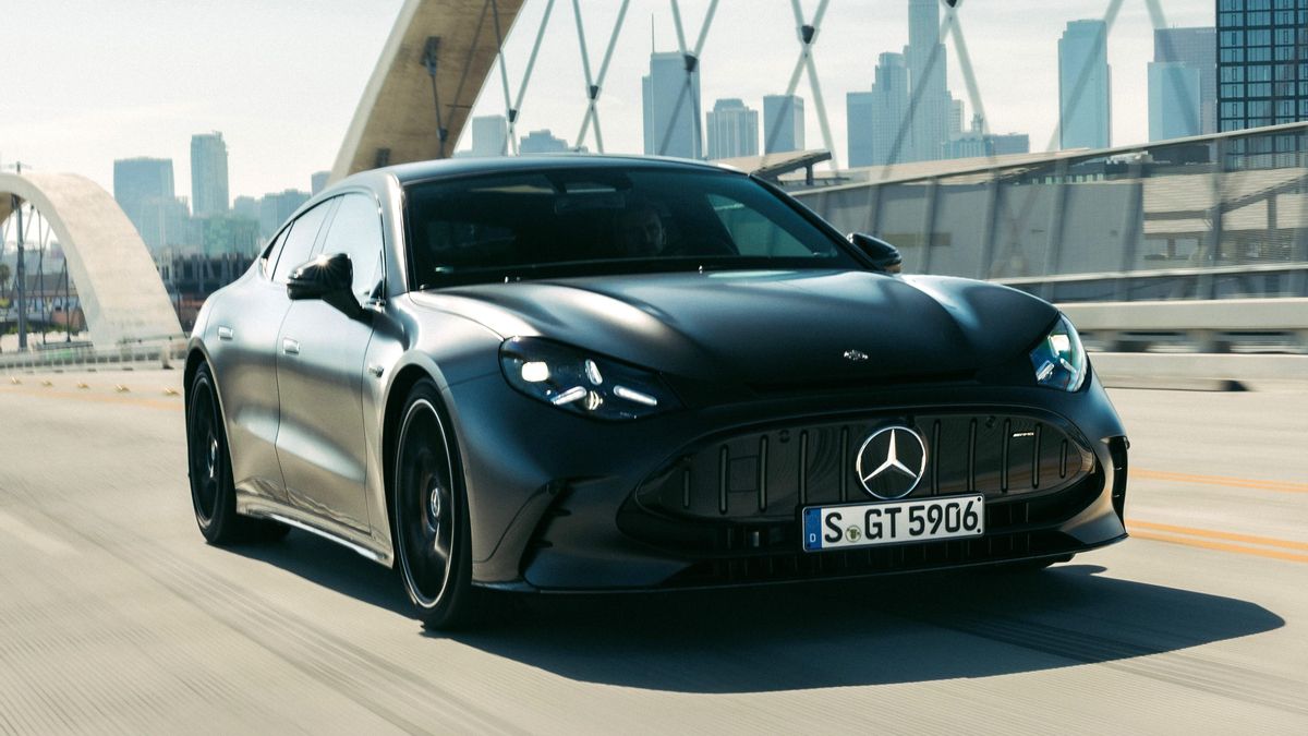 El Mercedes-AMG GT Coupé eléctrico incorpora motores de flujo axial.