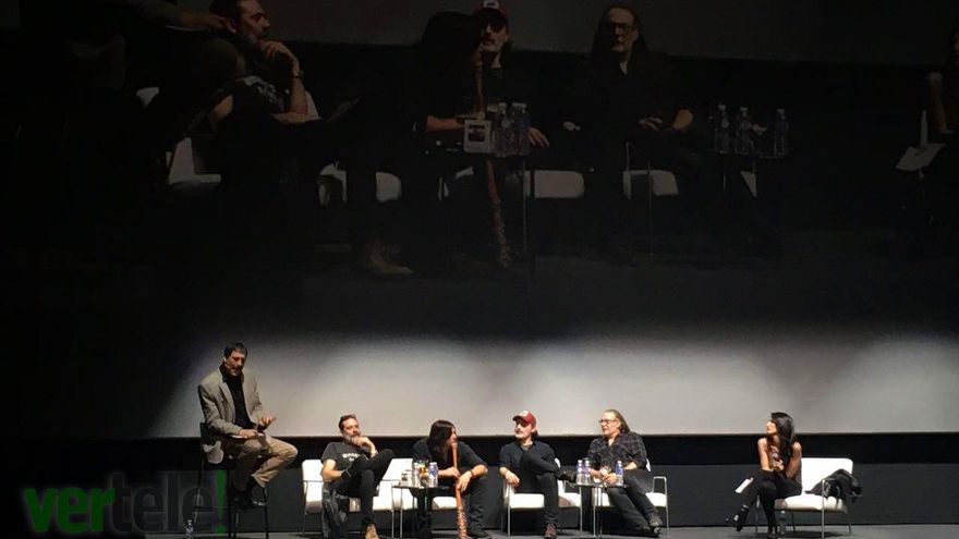 Los actores de 'The Walking Dead', con sus fans españoles
