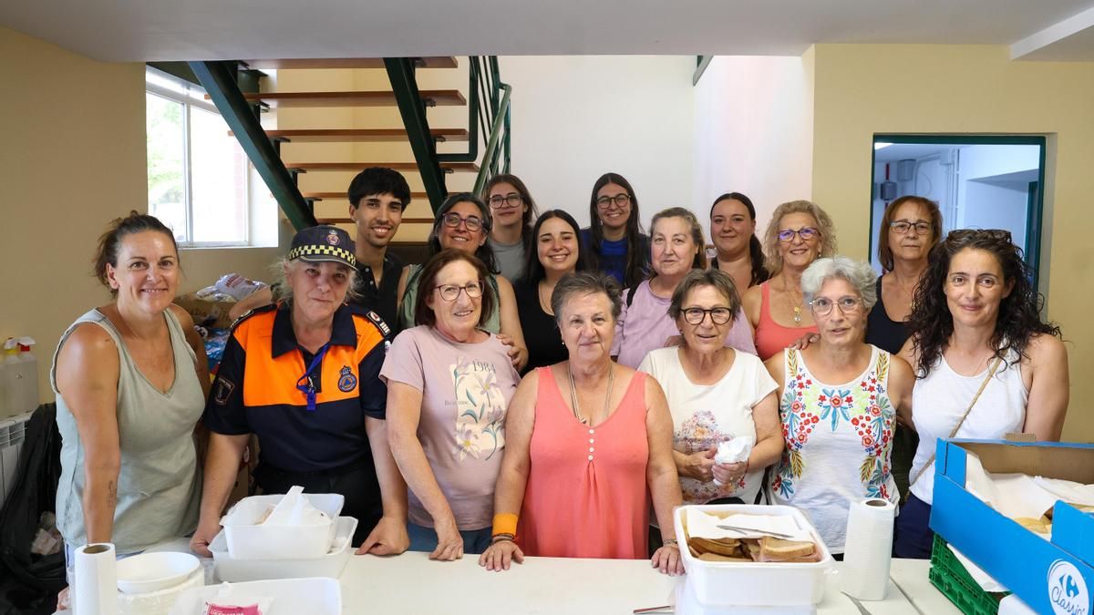 De la dana a proteger del fuego a los vecinos: las 'voluntarias de la guarda' que evacúan la sierra en Villamanta