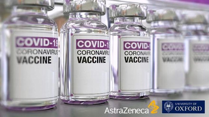 La vacuna de AstraZeneca contra el SARS-CoV-2.