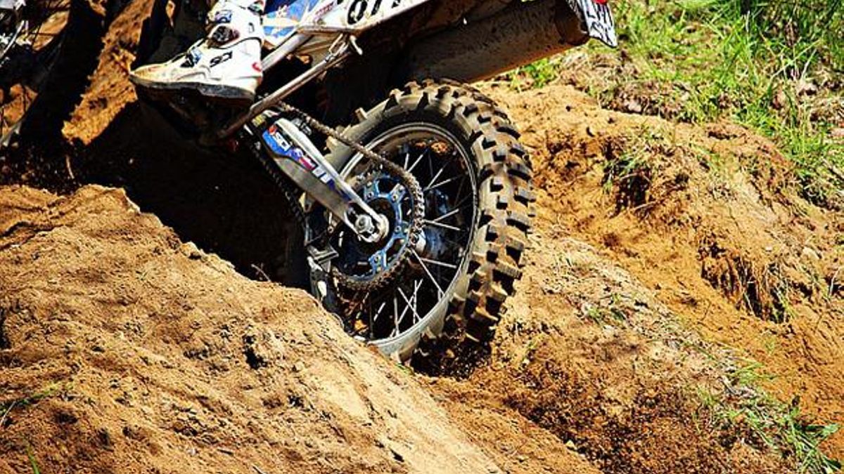 Imagen de una motocross