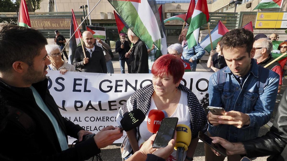 Margarita García, portavoz de la Red Solidaria Contra la Ocupación de Palestina (RESCOP)