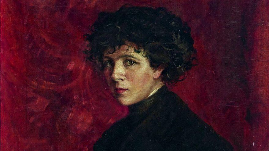 Autorretrato de María Roësset Mosquera