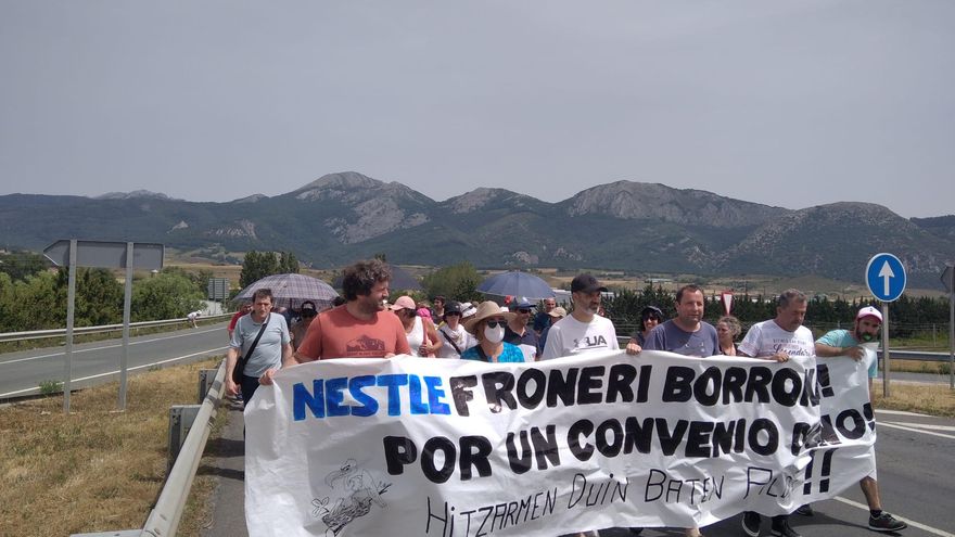 Expediente "grave" a la fábrica de helados alavesa de Araia por vertidos de hidrocarburos al río Arakil