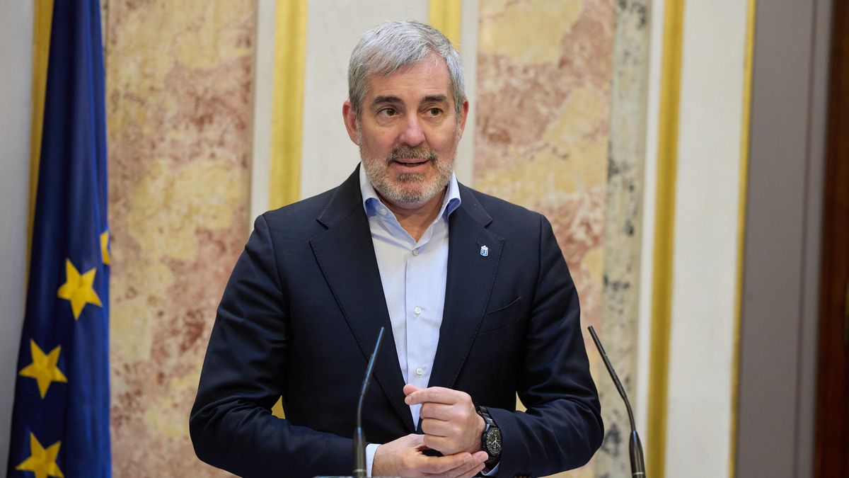 Archivo - El presidente del Gobierno de Canarias, Fernando Clavijo
