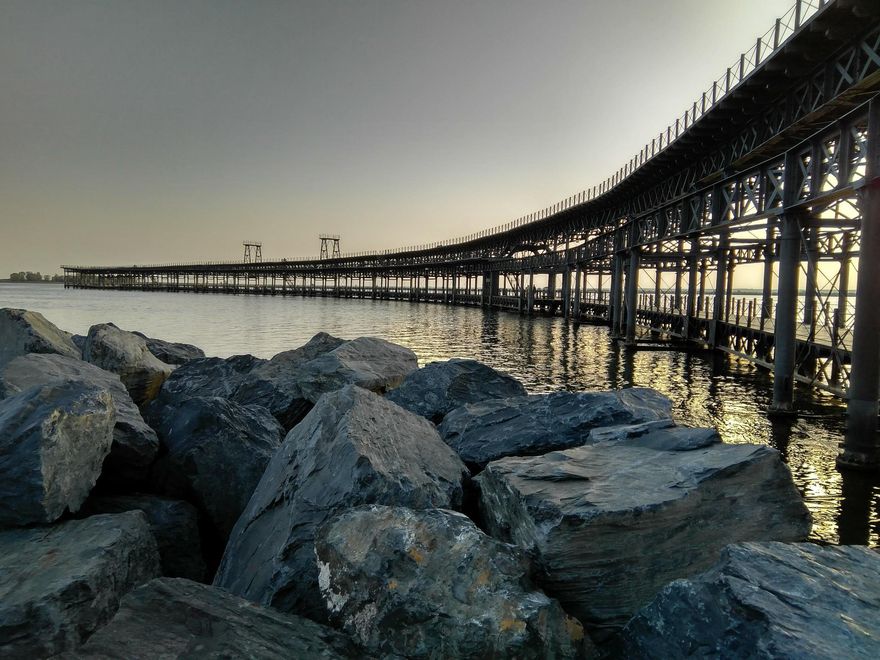 Muelle de la Compañía Rio Tinto.