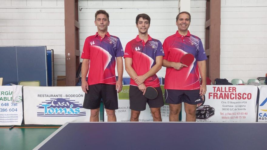 El Juventud Tenis de Mesa comanda el grupo canario de Segunda B por delante de Tabor Añavingo y Círculo