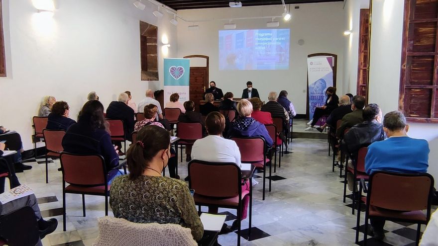 Reunión del Consejo de Mayores de La Laguna celebrada este viernes