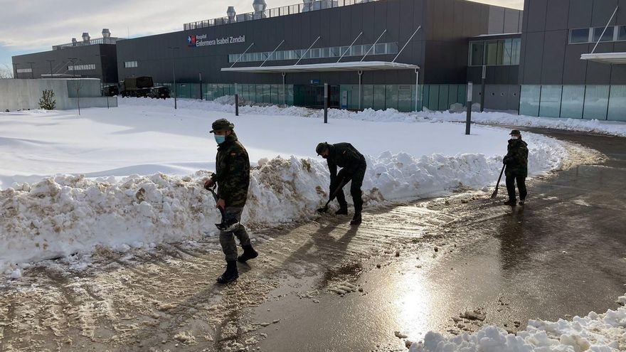 Filomena tiñe de blanco España: las imágenes de una nevada histórica