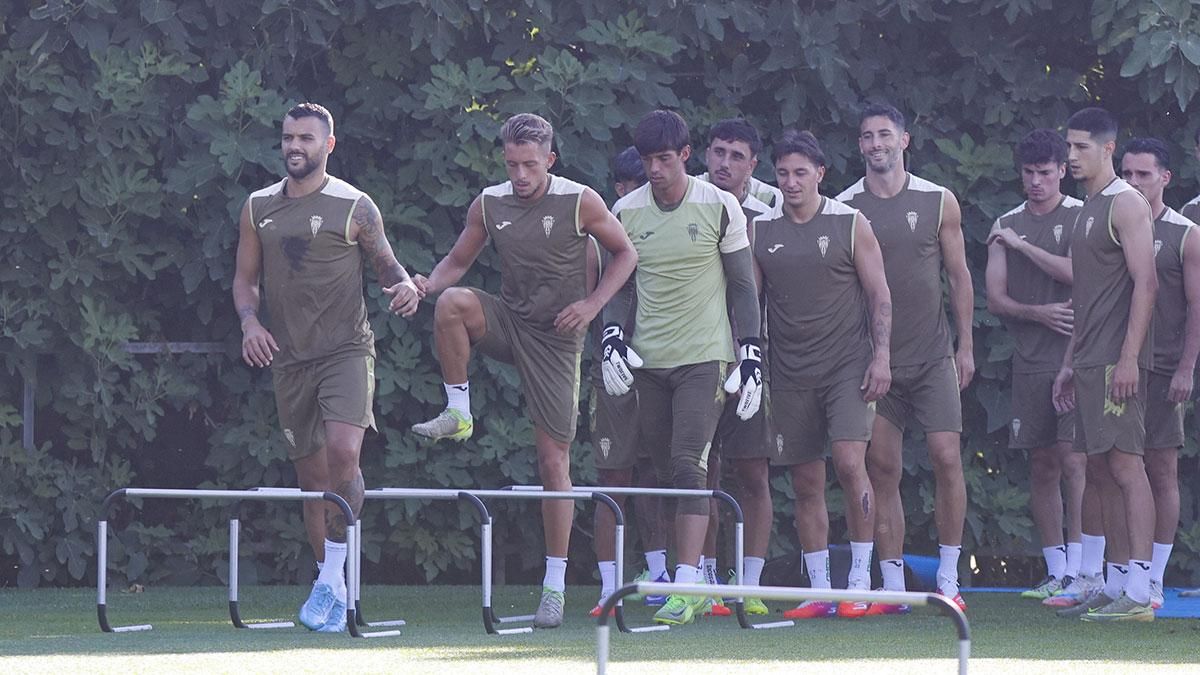 Primer entrenamiento de pretemporada del Córdoba CF, en imágenes