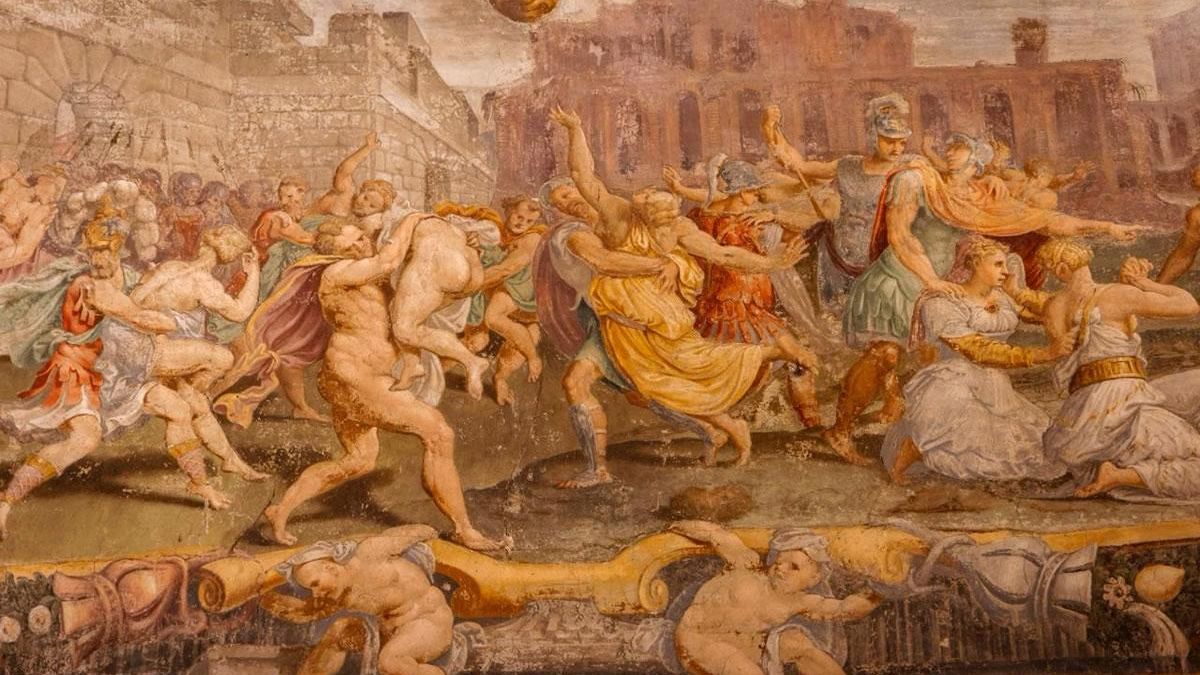 Pinturas de la Villa Silvestri Rivaldi
