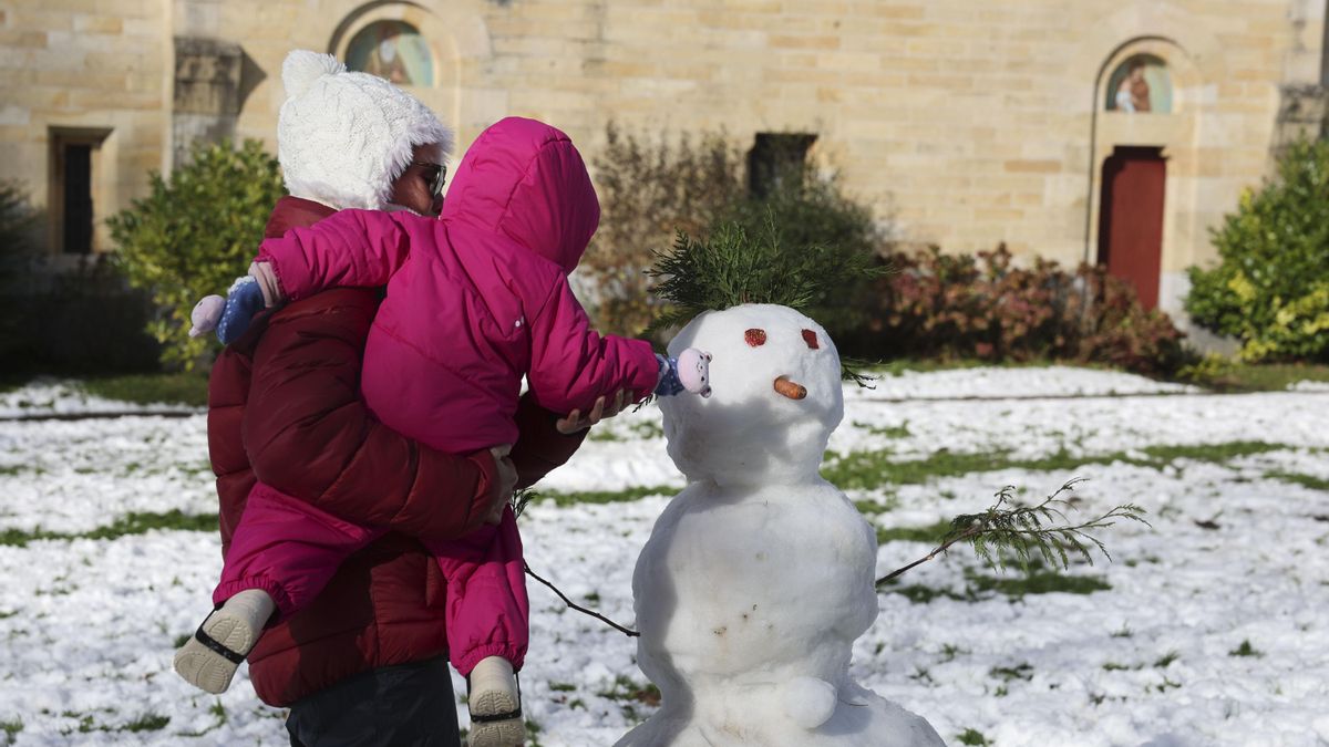 La Aemet prevé otra semana de mucho frío y lluvias durante los primeros días