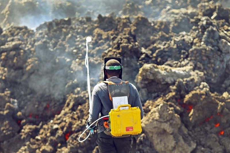 Erupción en la isla de Fogo, en Cabo Verde | EFE/JOÃO RELVAS