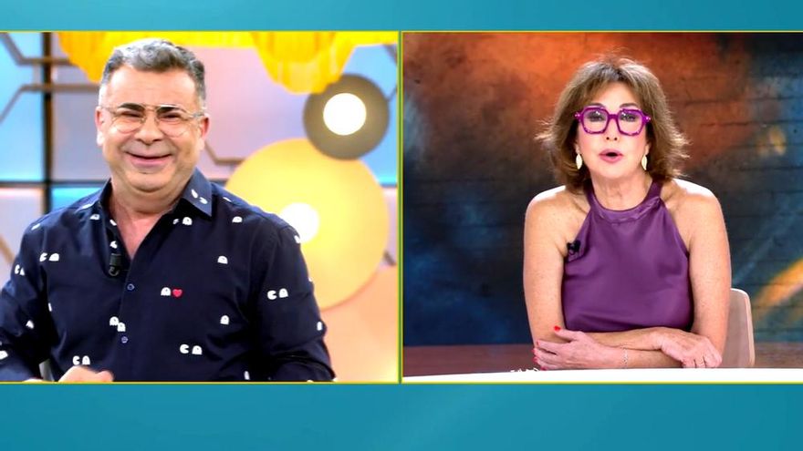 Ana Rosa mantiene su oferta a Jorge Javier para 'TardeAR' y él rehúye entre risas: "Ya, que eres un cagón"