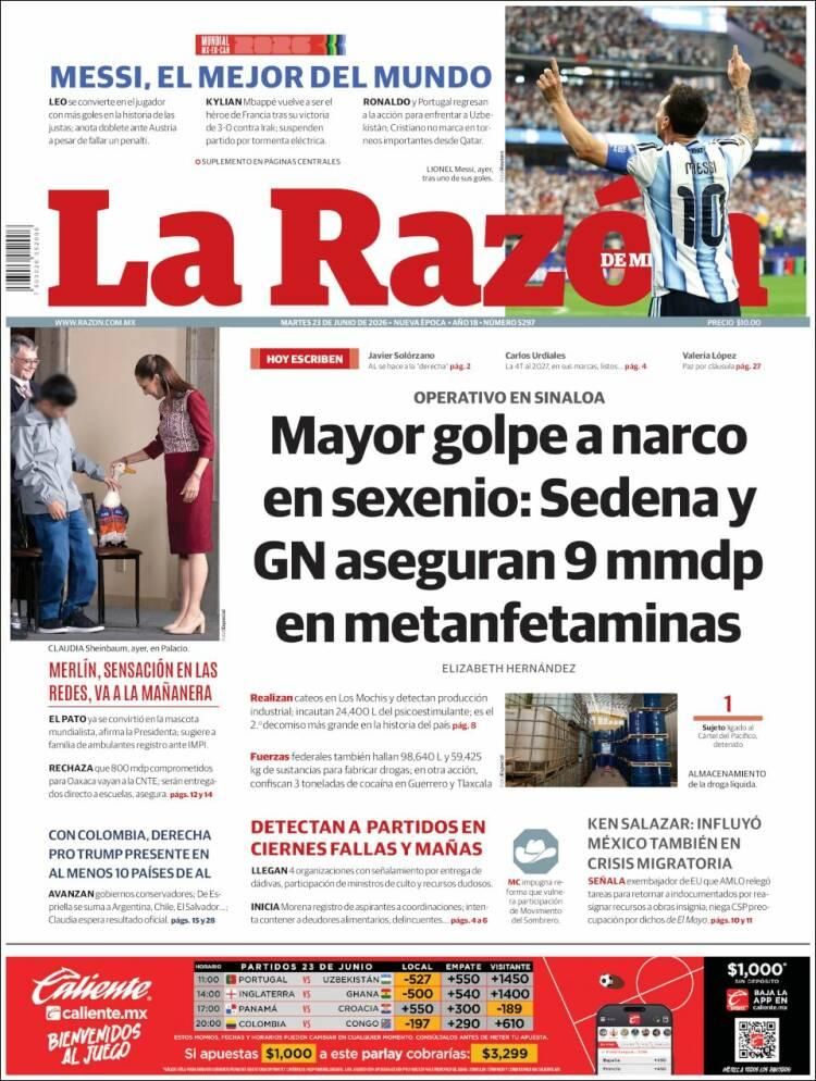 Los diarios del mundo, a los pies de un Messi eterno