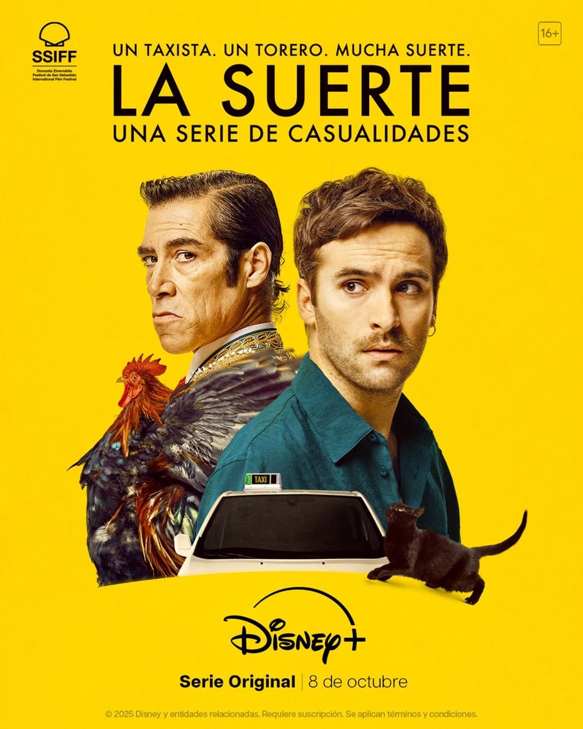 Póster de 'La suerte', la nueva serie española de Disney+