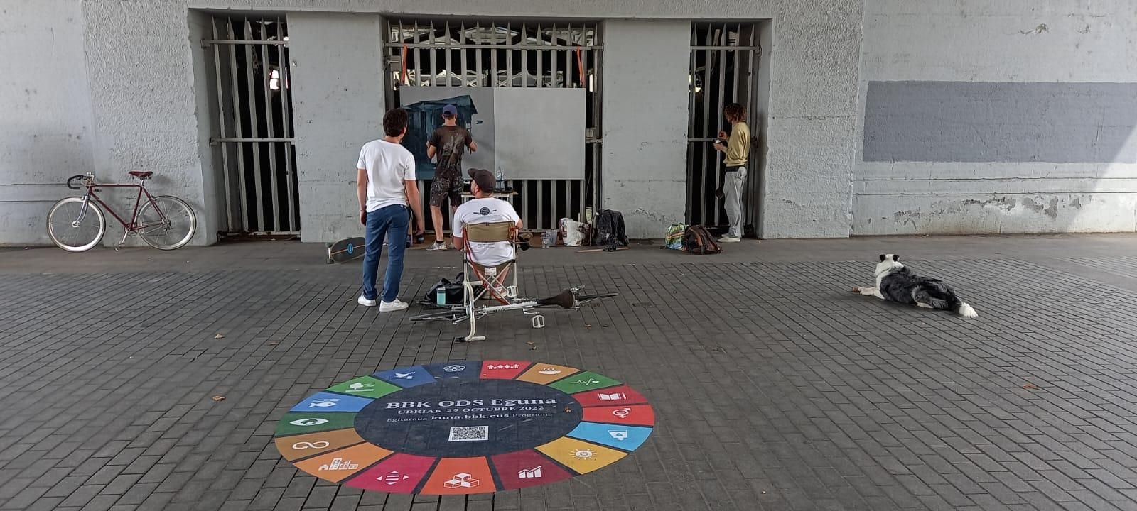 BBK Kuna saca los ODS a las calles de Bilbao