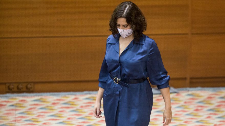 La presidenta de la Comunidad de Madrid, Isabel Díaz Ayuso.