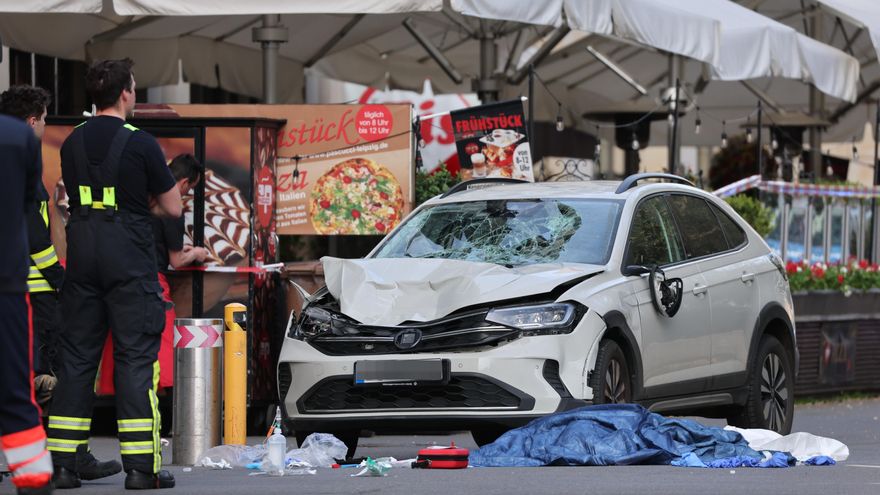 Al menos dos muertos en un atropello múltiple en una calle peatonal de Leipzig