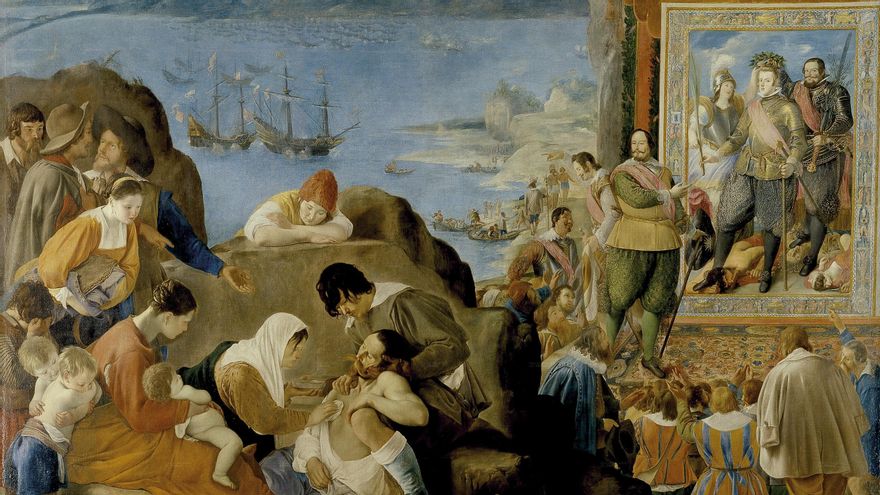 'La recuperación de Bahía de Todos los Santos' de Juan Bautista Maíno