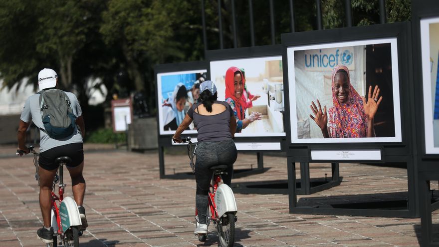 Unicef reclama higiene para niños y jóvenes con una exposición en México