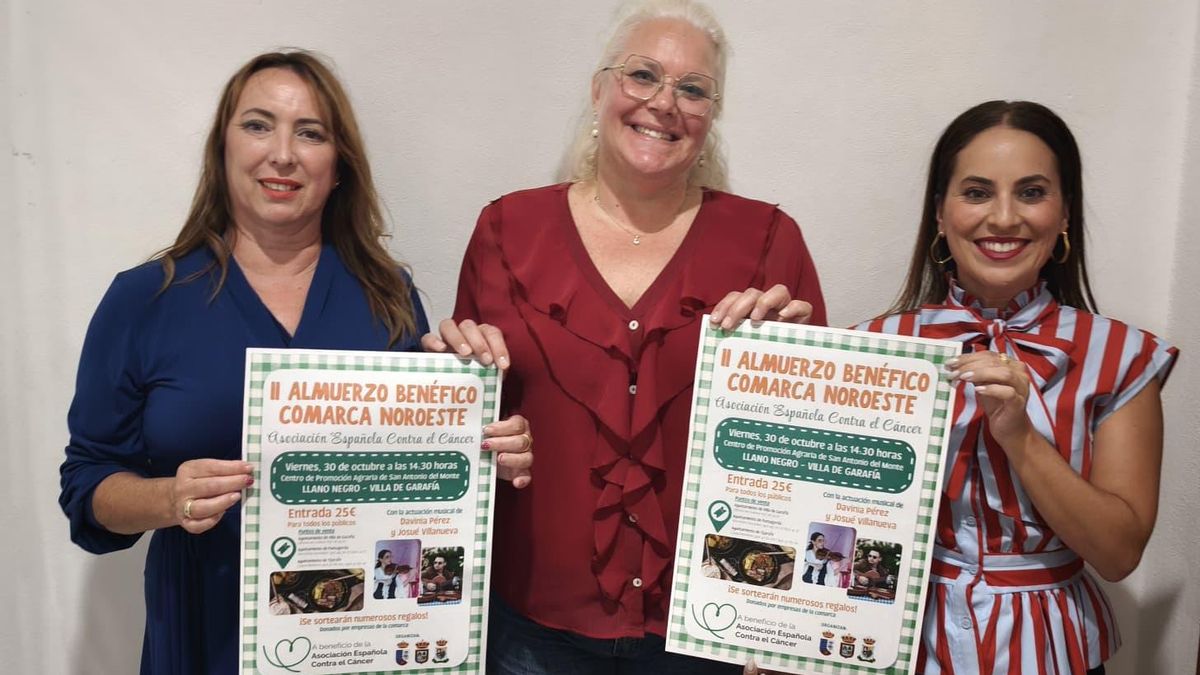 Garafía, Puntagorda y Tijarafe vuelven a unir esfuerzos en un almuerzo solidario contra el cáncer