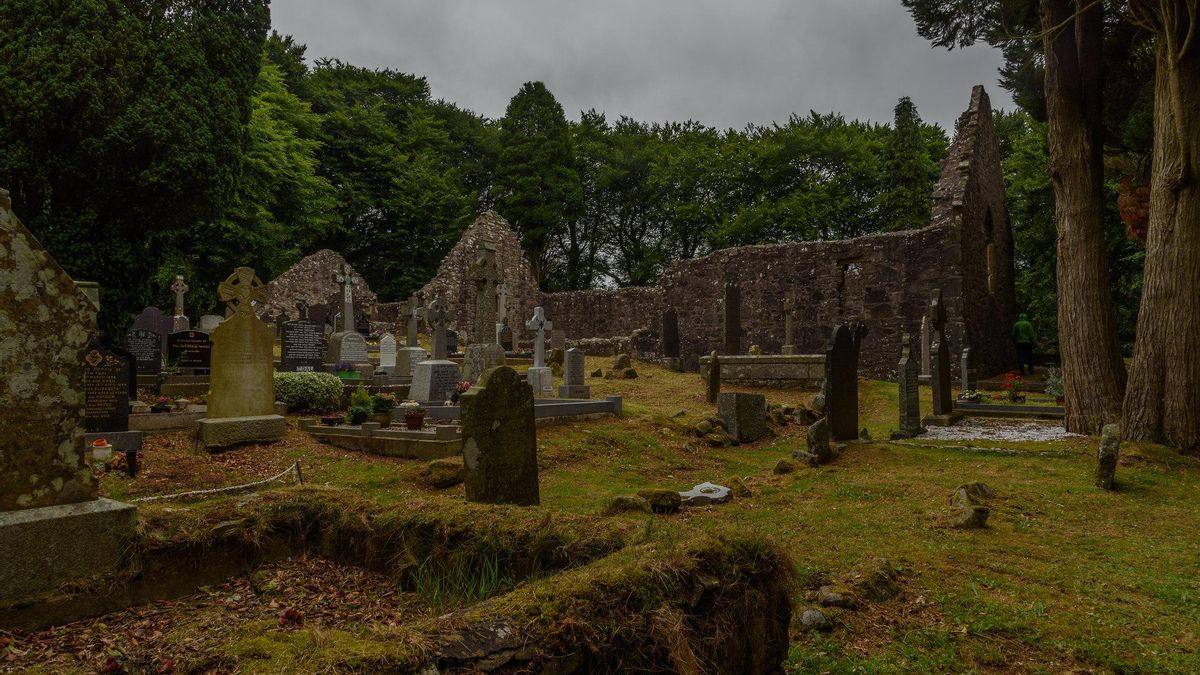 Una de las iglesias de Killeavy. Esta comunidad monástica se fundó en el siglo IV y fue clave para la cristianización del norte de Irlanda.