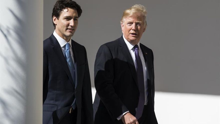 Trump reprocha a Trudeau la quema de la Casa Blanca por parte de británicos