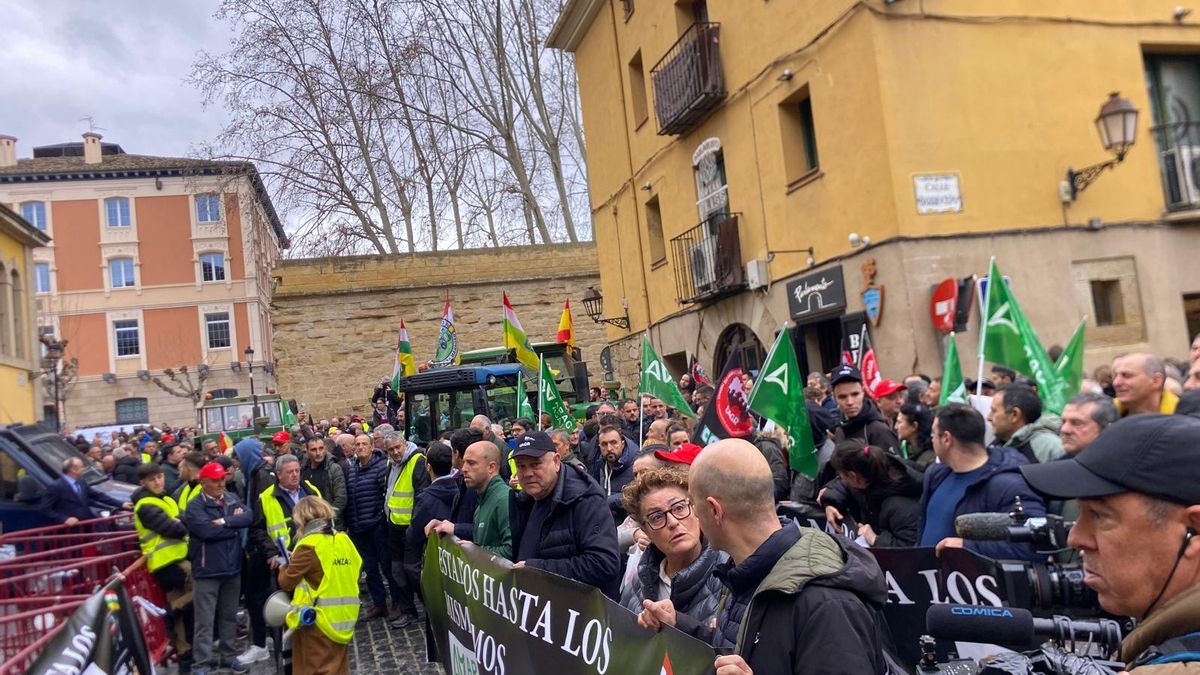 Las imágenes de la tractorada: agricultores y ganaderos vuelven a salir a la calle para exigir socluciones
