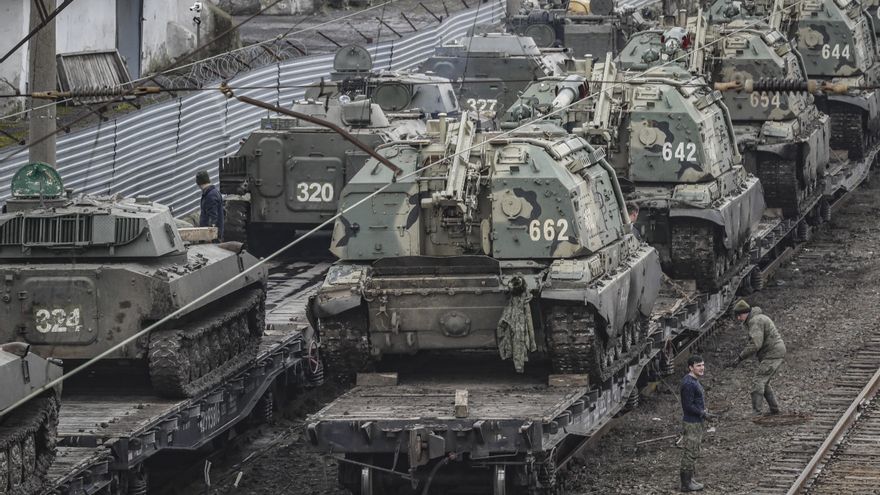 La mitad de los rusos apoya la guerra para evitar que Ucrania entre en la OTAN EFE/EPA/STRINGER
