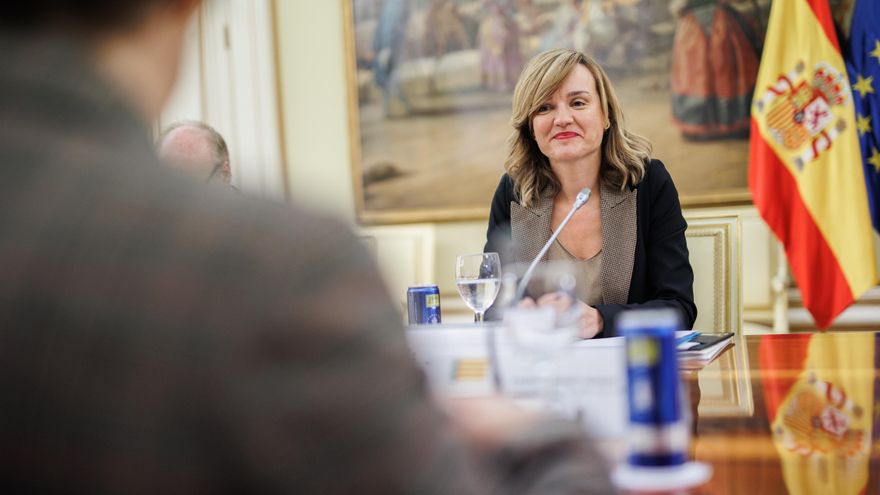 La ministra de Educación y Formación Profesional, Pilar Alegría.