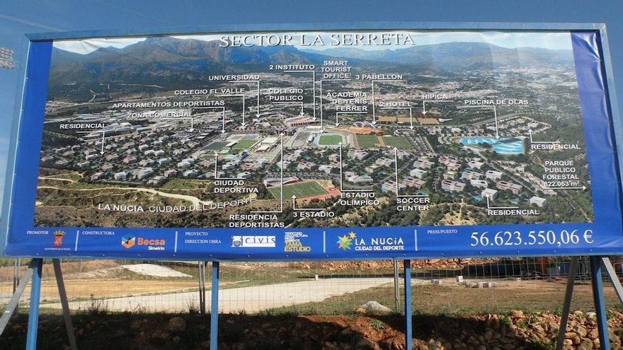 Denunciat tot el govern del PP de la Nucia per un presumpte delicte de prevaricació urbanística