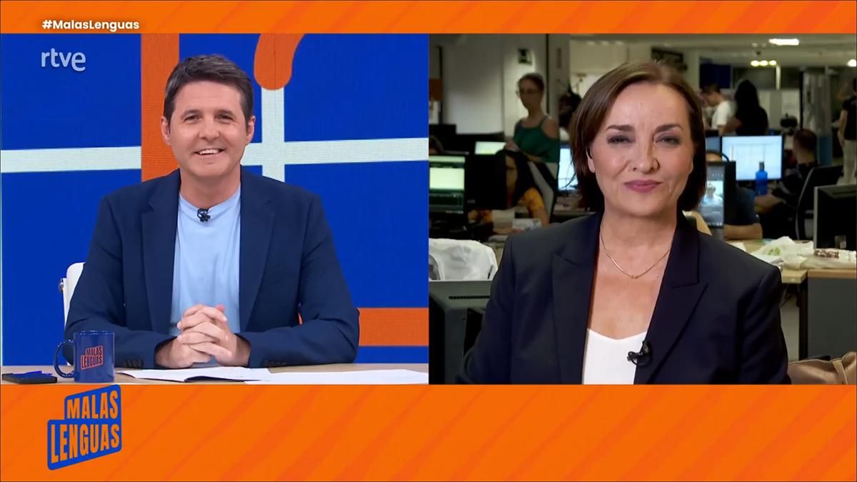 Cintora dio la bienvenida a Pepa Bueno a RTVE antes de que se ponga al frente del 'Telediario 2'