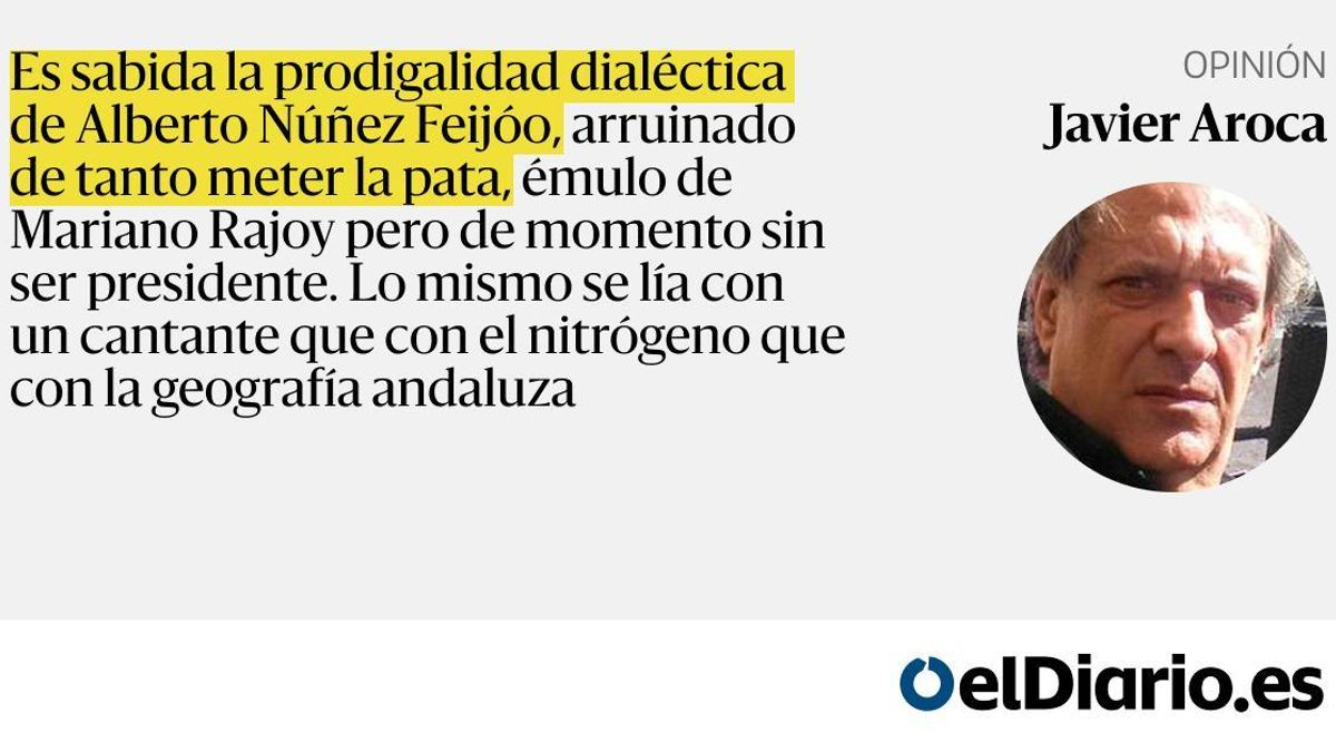 Feijóo, un hombre sin puntería