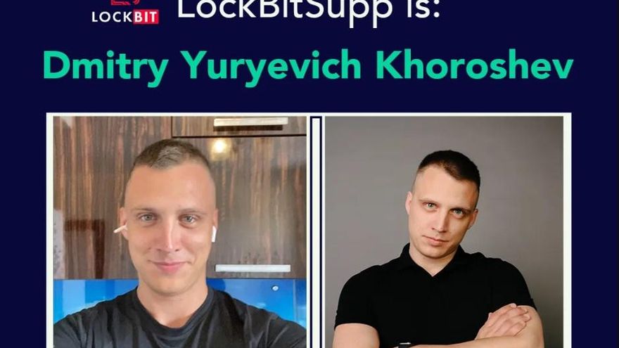 Este es el presunto líder de LockBit, el cibercriminal más buscado del mundo