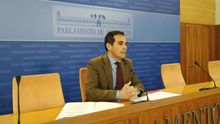 José Antonio Nieto, portavoz del PP andaluz en el Parlamento.