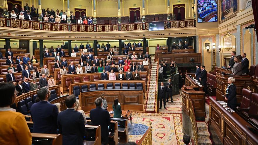 Sesión plenaria del Congreso de los Diputados.