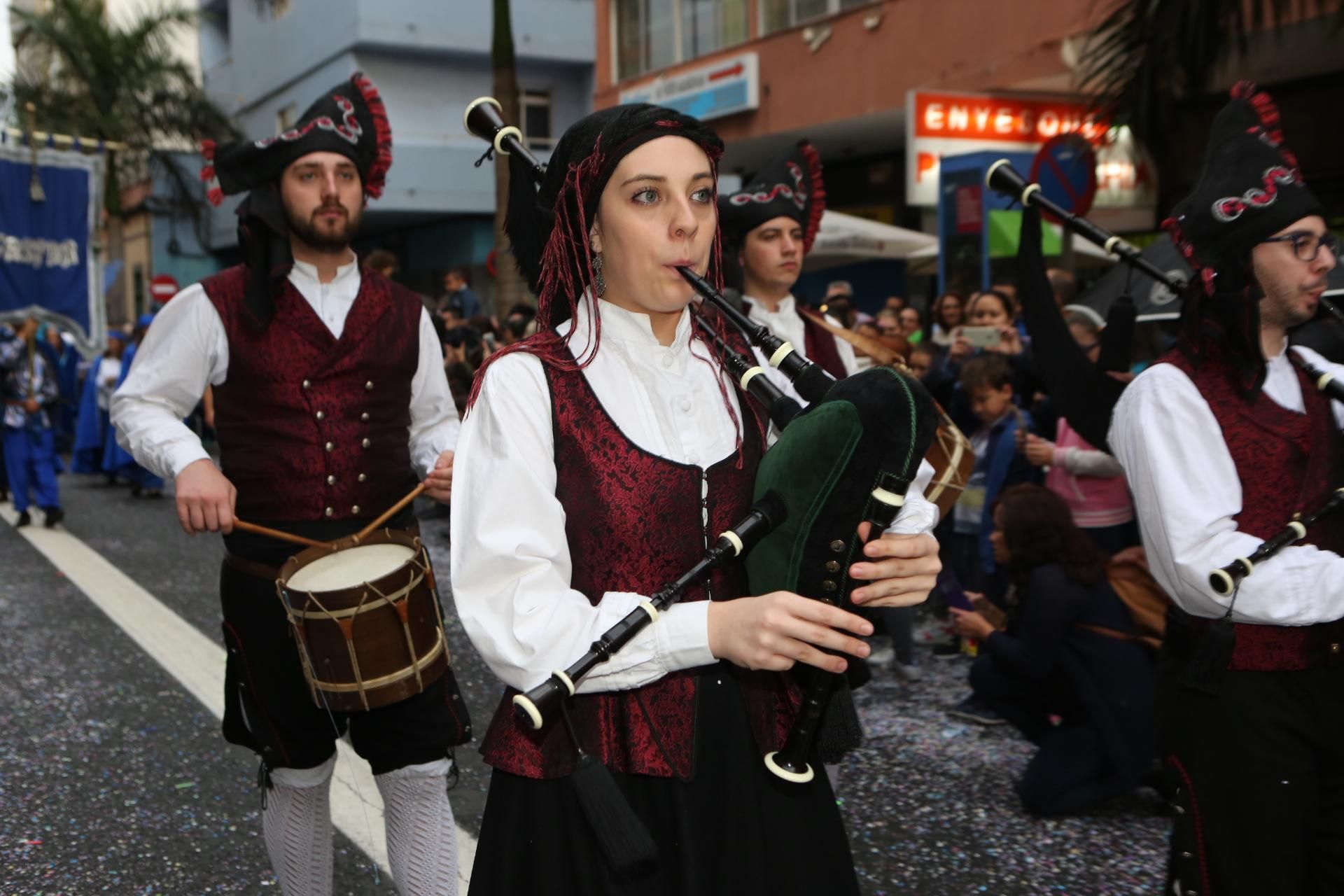 Cabalgata de Reyes Magos en Las Palmas de Gran Canaria. (Alejandro Ramos).