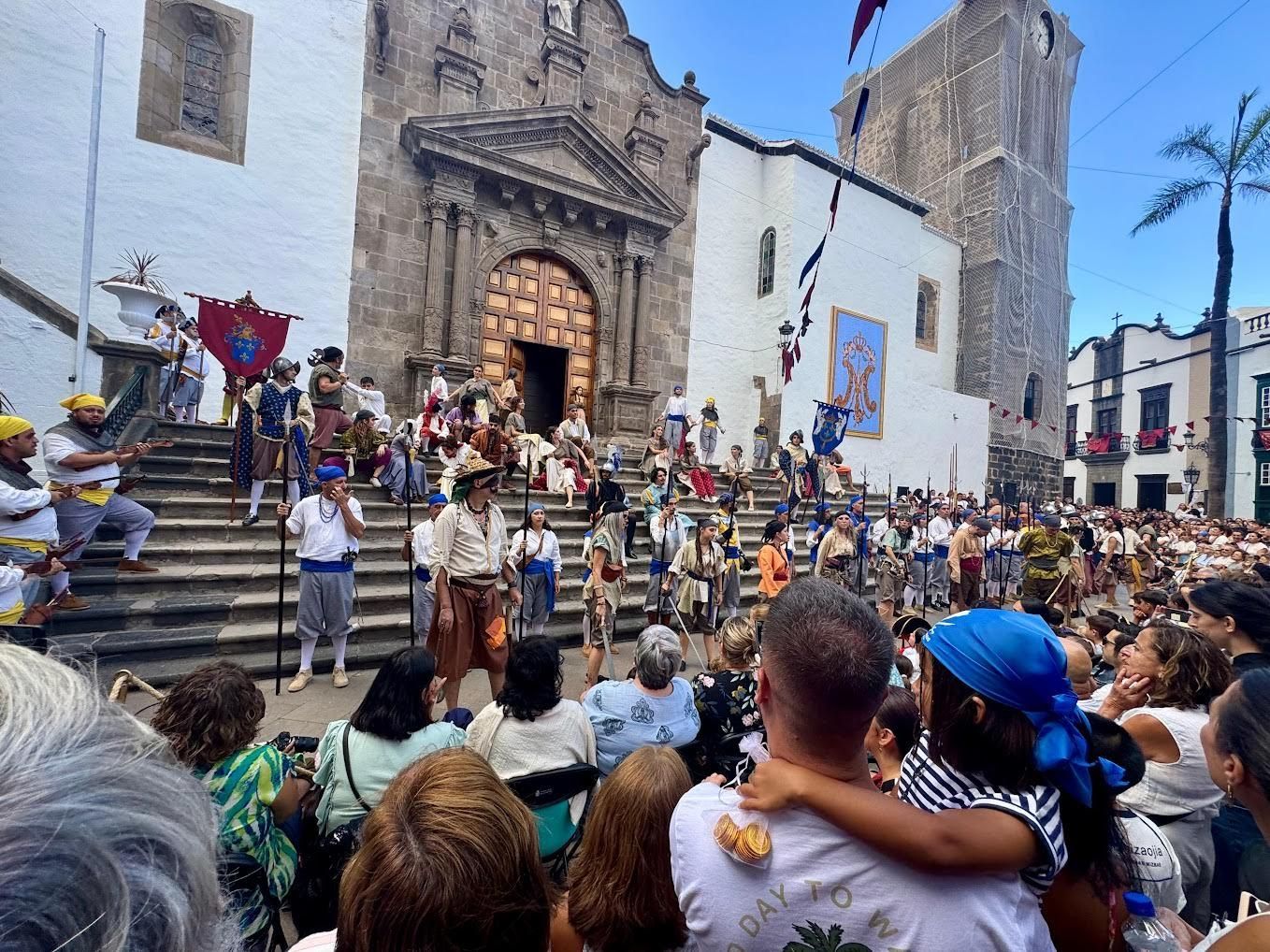 Santa Cruz de La Palma revive el asedio del corsario FranÇois LeClerc 472 años después de este episodio histórico.
