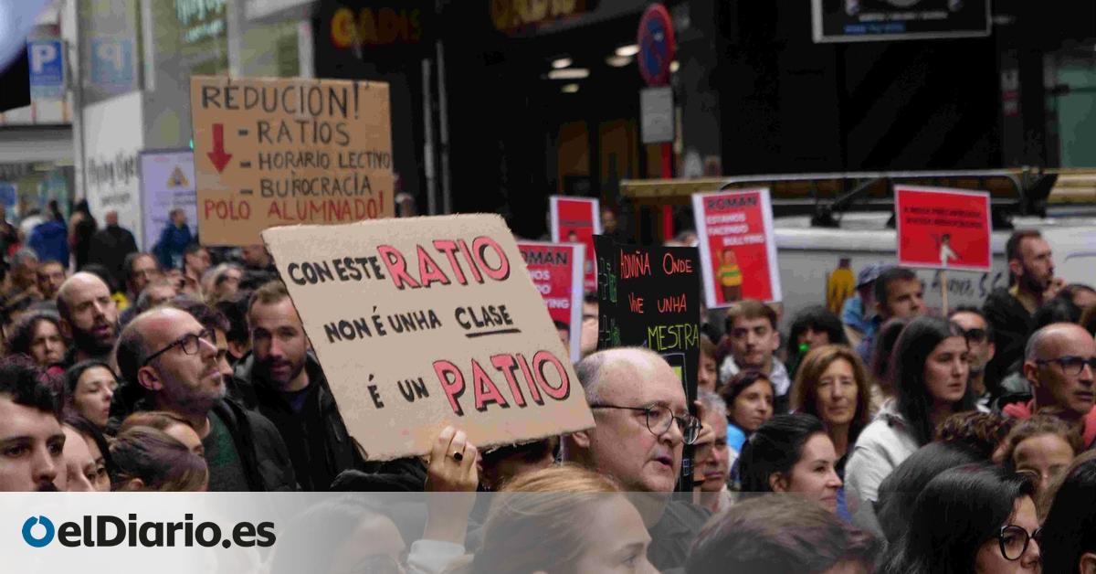 El estrés y las enfermedades, primeras causas de cambio temporal de destino de un profesorado al límite en Galicia