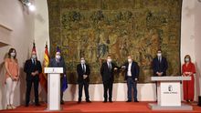 Gobierno, PSOE y Ciudadanos firman el pacto de reconstrucción de Castilla-La Mancha: “Esta crisis no se va a arreglar a golpe de tijera”