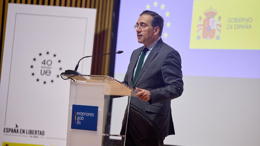 Albares inaugura los actos de conmemoración de la entrada de España en Europa para "reafirmar los valores democráticos".